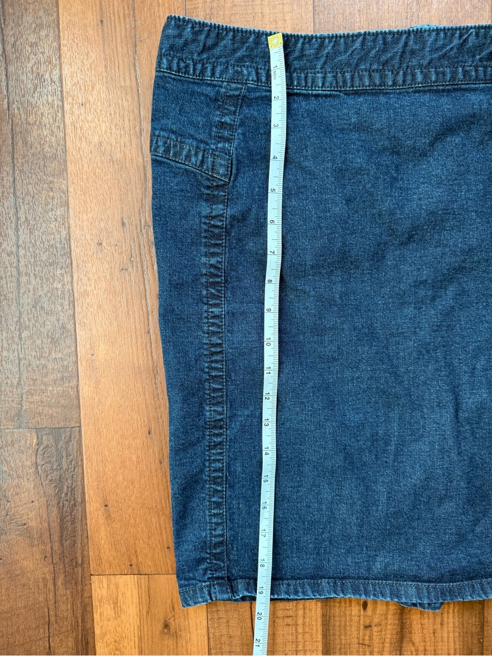 Converse Dark Blue Denim Skirt - Picture 4 of 6